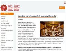 Tablet Screenshot of malepivovary.sk